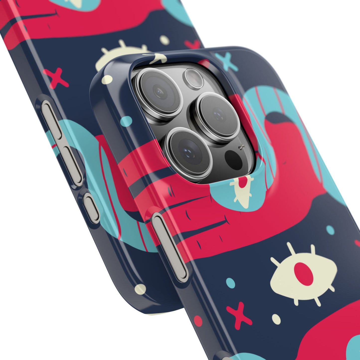 Colorful Abstract Slim Phone Cases, Trendy Phone Covers, Unique Gifts for Her, Artistic Mobile Accessories, Eye-Catching Phone Designs