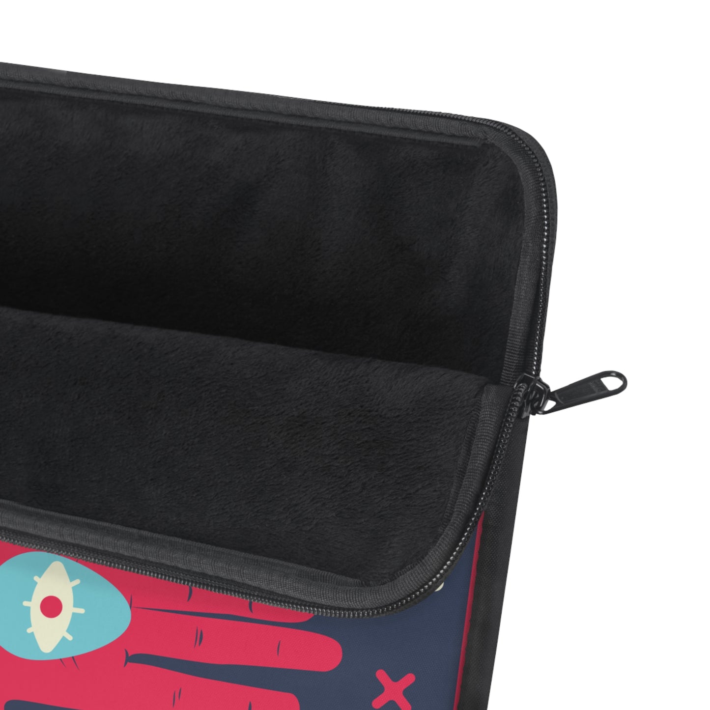 Colorful Snake & Hand Laptop Sleeve | Artistic Design, Tech Accessory, Gift for Creatives, Unisex Laptop Case, Unique Computer Cover