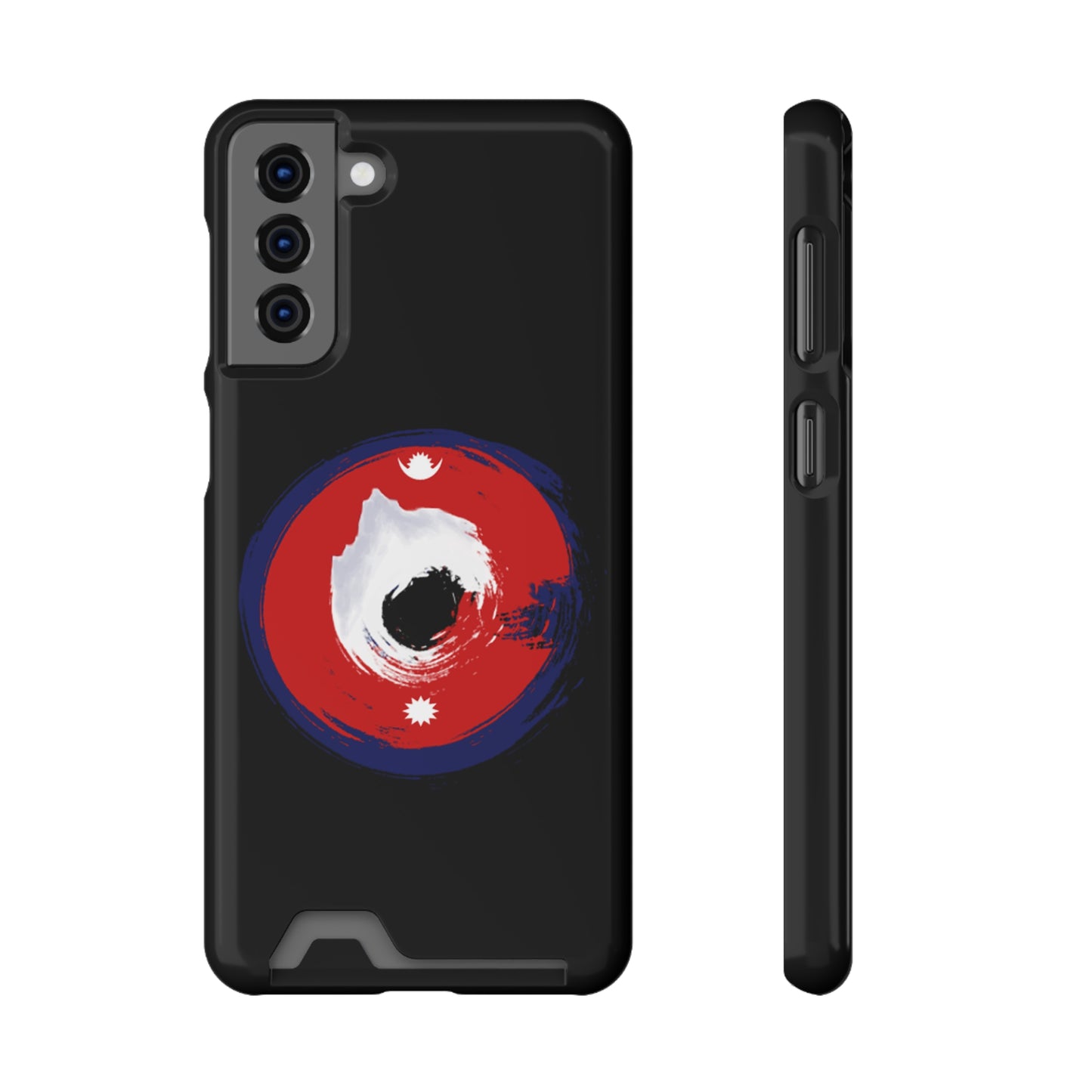 Sleek Phone Case with Card Holder – Unique Design, Gift for Students, Stylish Accessory, Everyday Use, Functional & Fashionable