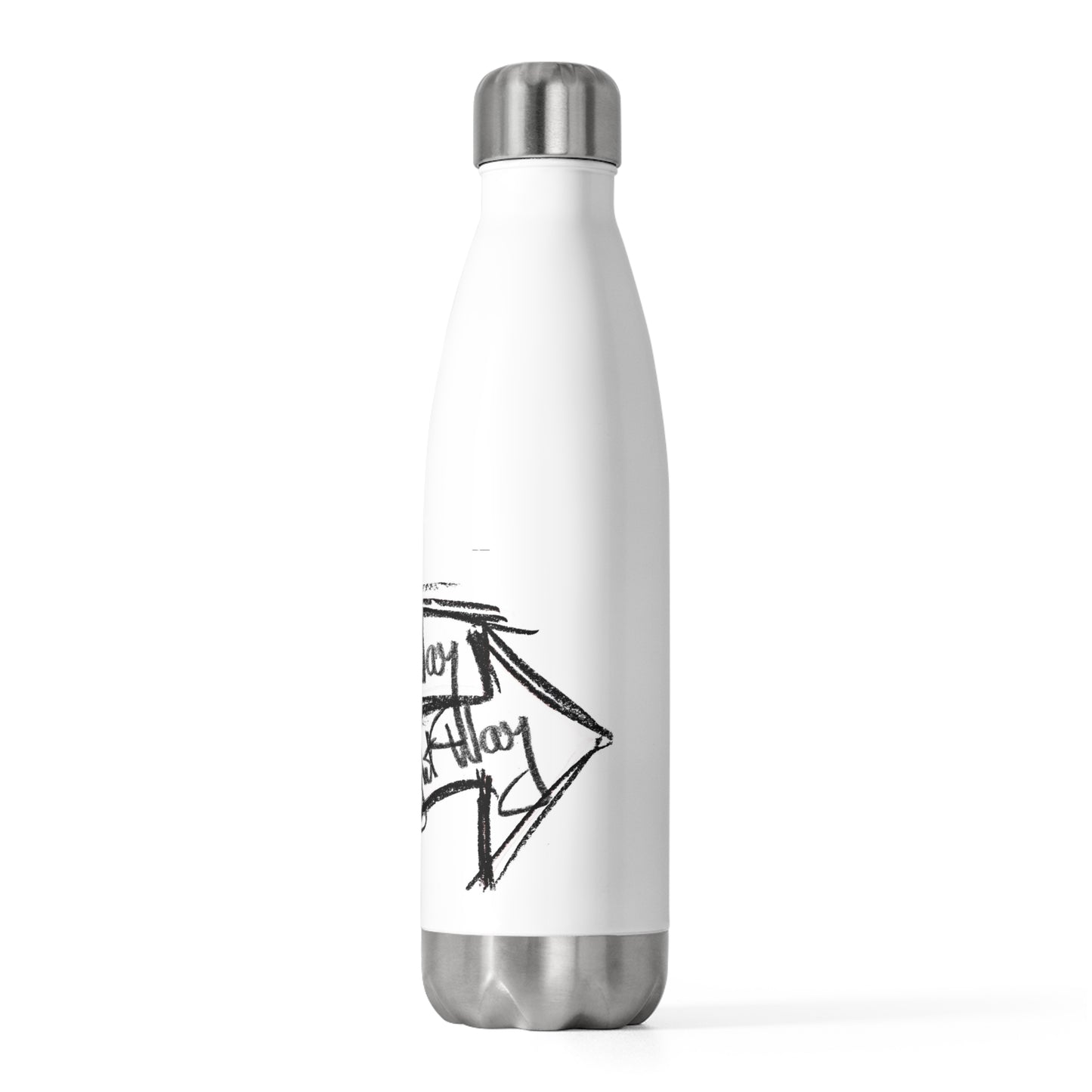 Inspirational 20oz Insulated Bottle - Perfect for Outdoor Adventures, Fitness, Eco-Friendly Gifts, Travel, Motivational Quotes