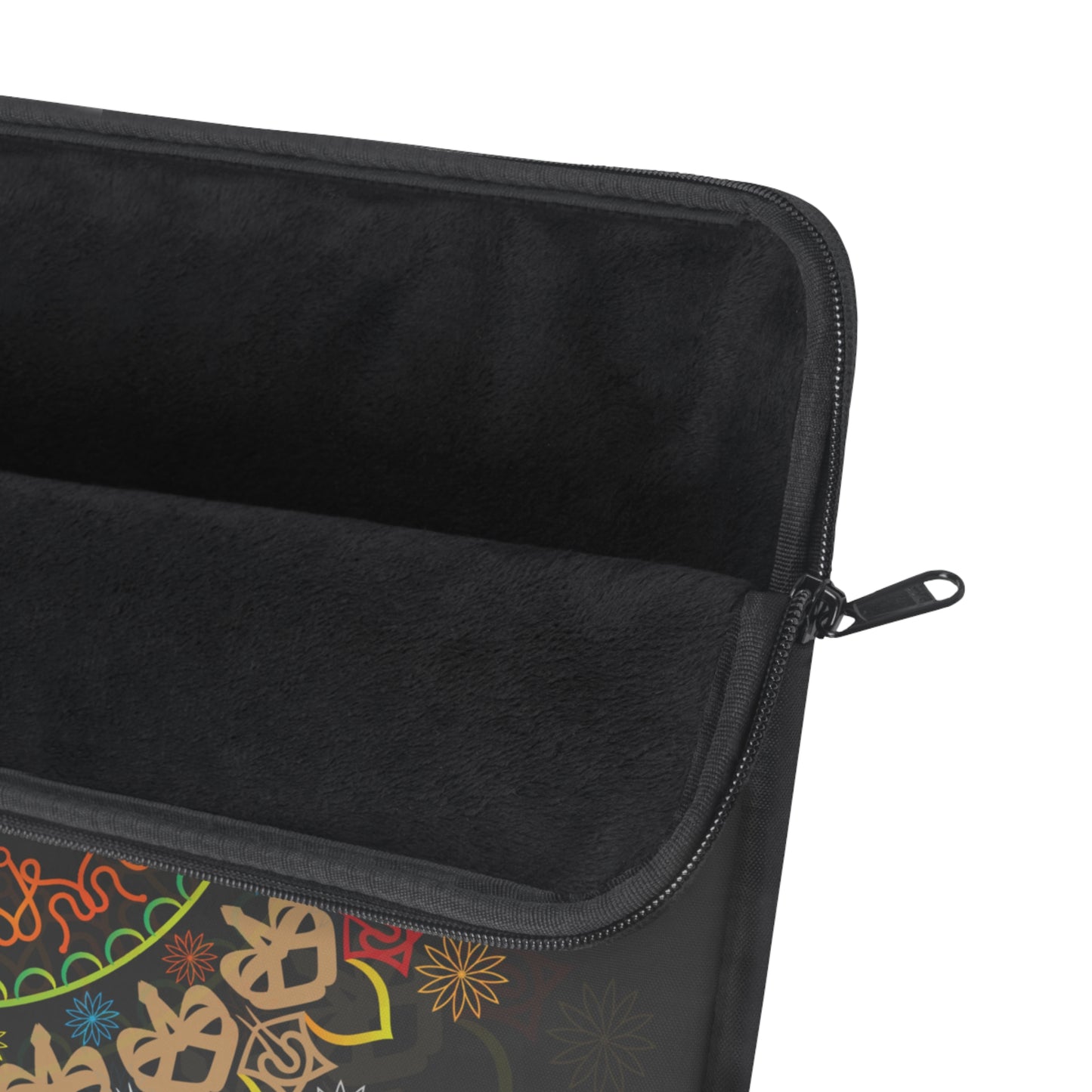 Colorful Mandala Laptop Sleeve | Bohemian Tech Accessory, Travel Gift, Geek Chic, Personalized Computer Case, Eco-Friendly Style