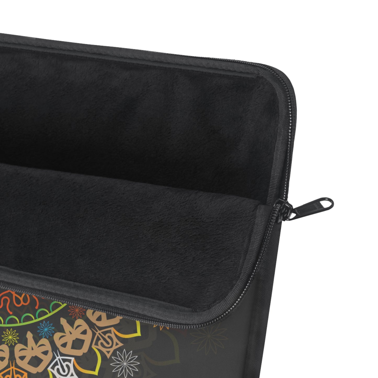 Colorful Mandala Laptop Sleeve | Bohemian Tech Accessory, Travel Gift, Geek Chic, Personalized Computer Case, Eco-Friendly Style