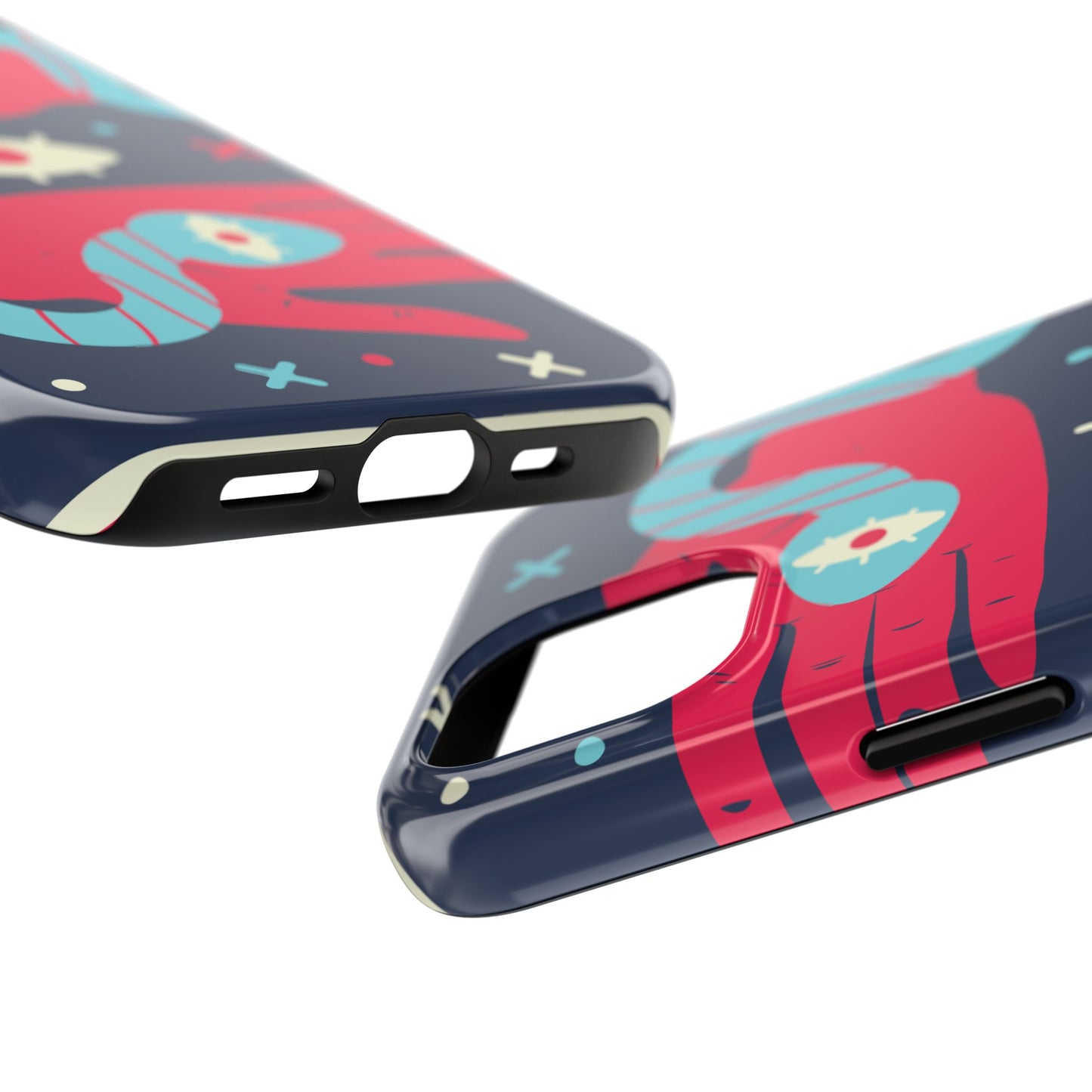 Vibrant Tough Phone Cases with Unique Eye Design, Durable Phone Cover, Trendy Accessories, Gift for Art Lovers, Unique Phone Protector