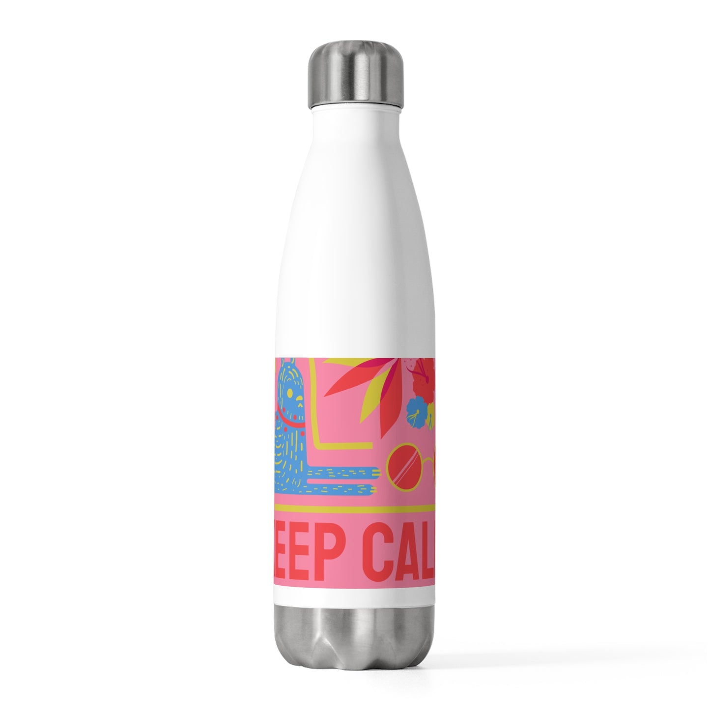 Chic Insulated Water Bottle, Stay Hydrated in Style, Eco-Friendly Drinkware, Summer Travel, Fitness Accessory, Unique Gift Idea