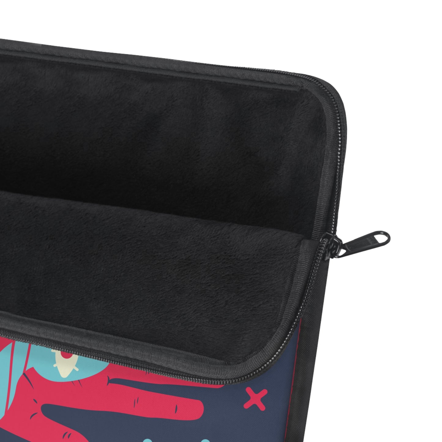 Colorful Snake & Hand Laptop Sleeve | Artistic Design, Tech Accessory, Gift for Creatives, Unisex Laptop Case, Unique Computer Cover