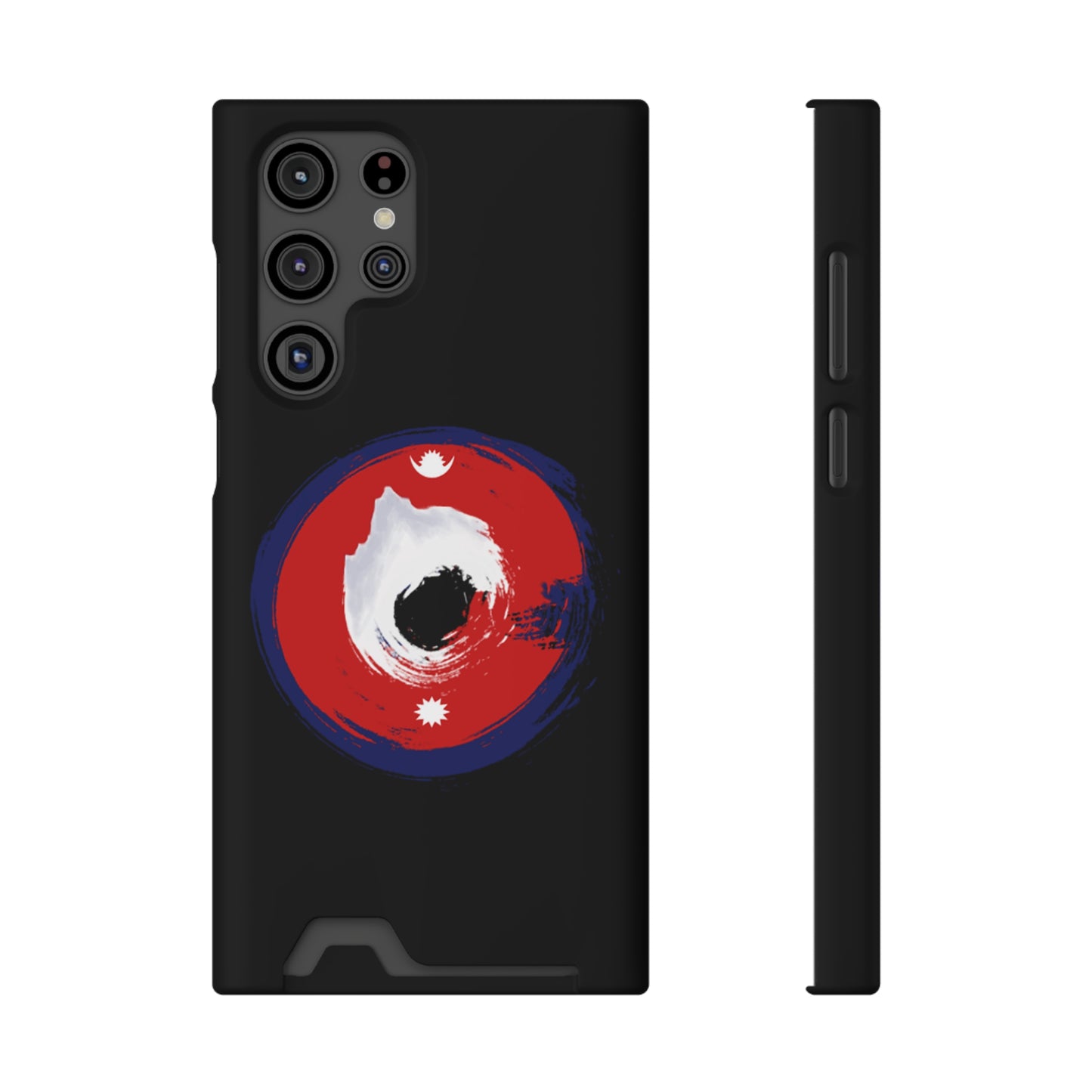 Sleek Phone Case with Card Holder – Unique Design, Gift for Students, Stylish Accessory, Everyday Use, Functional & Fashionable