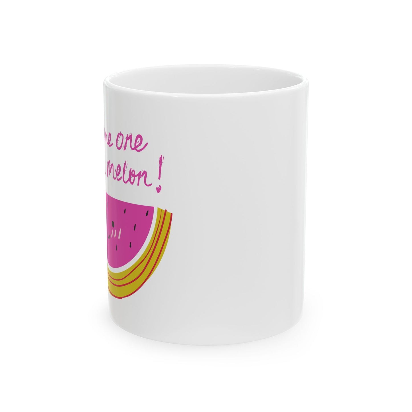 Fun Watermelon Ceramic Mug - Perfect Gift for Summer, Pool Parties, and Fruit Lovers! | Enhance Your Morning Coffee with a Splash of Joy