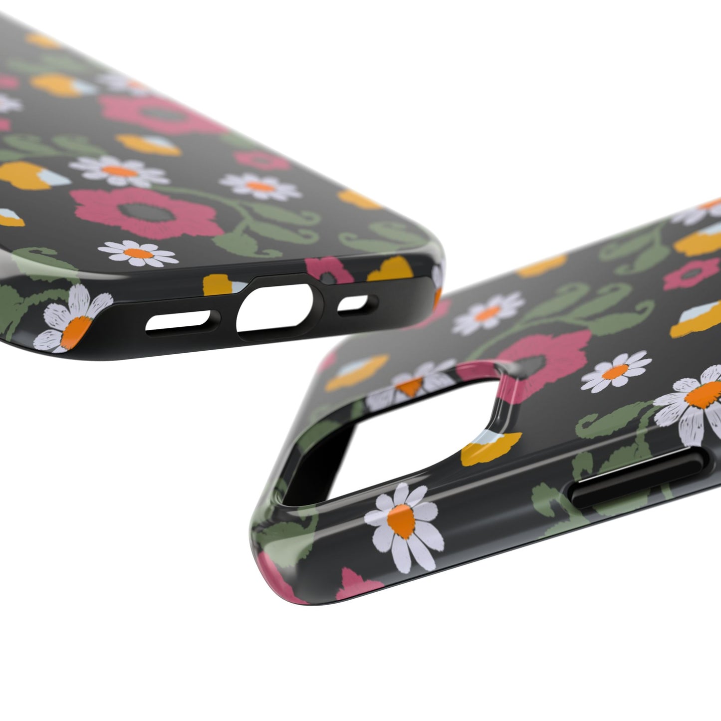 Floral Tough Phone Cases | Vibrant Protection for Everyday Use | Gift for Her, Trendy Accessories, Birthday, Mother's Day