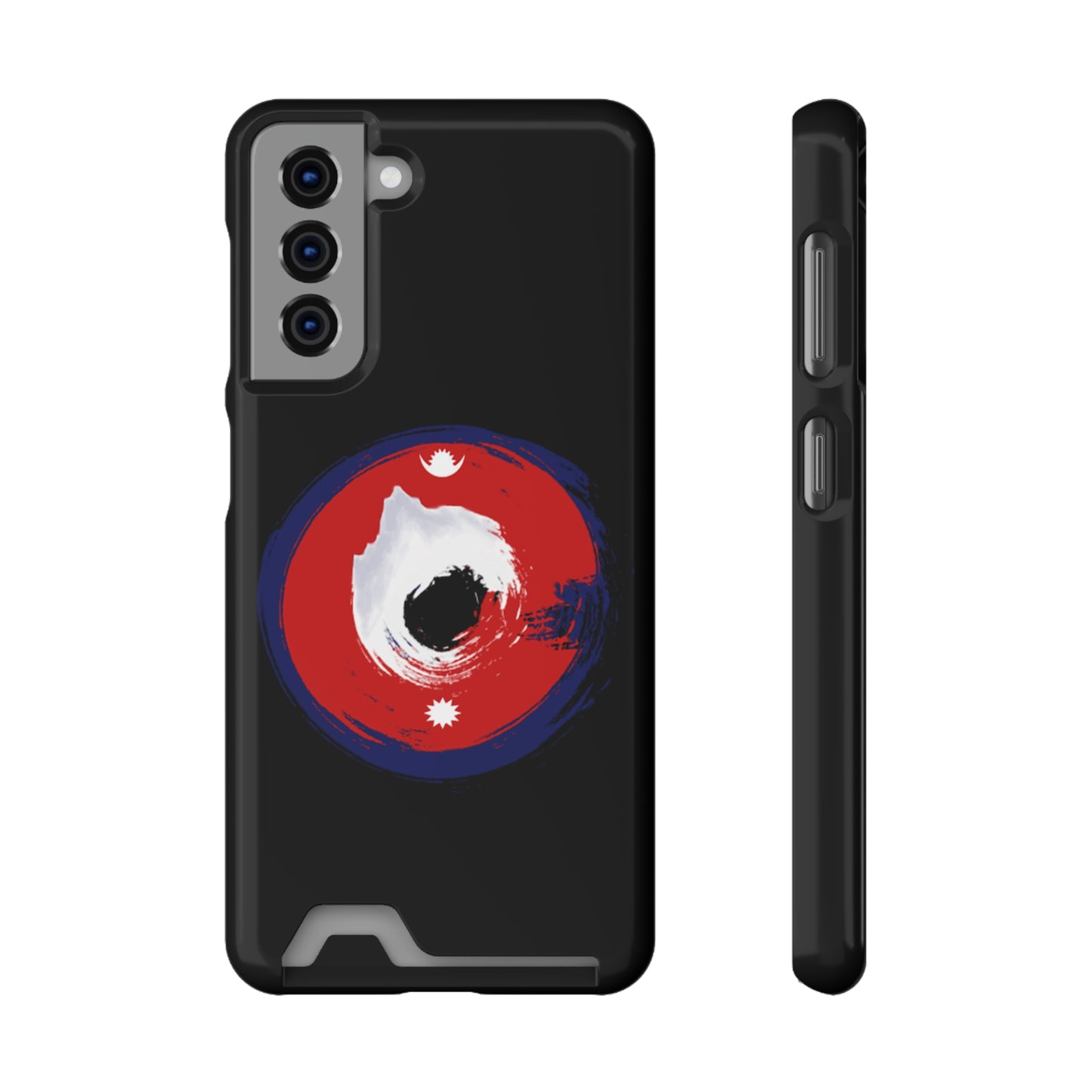 Sleek Phone Case with Card Holder – Unique Design, Gift for Students, Stylish Accessory, Everyday Use, Functional & Fashionable