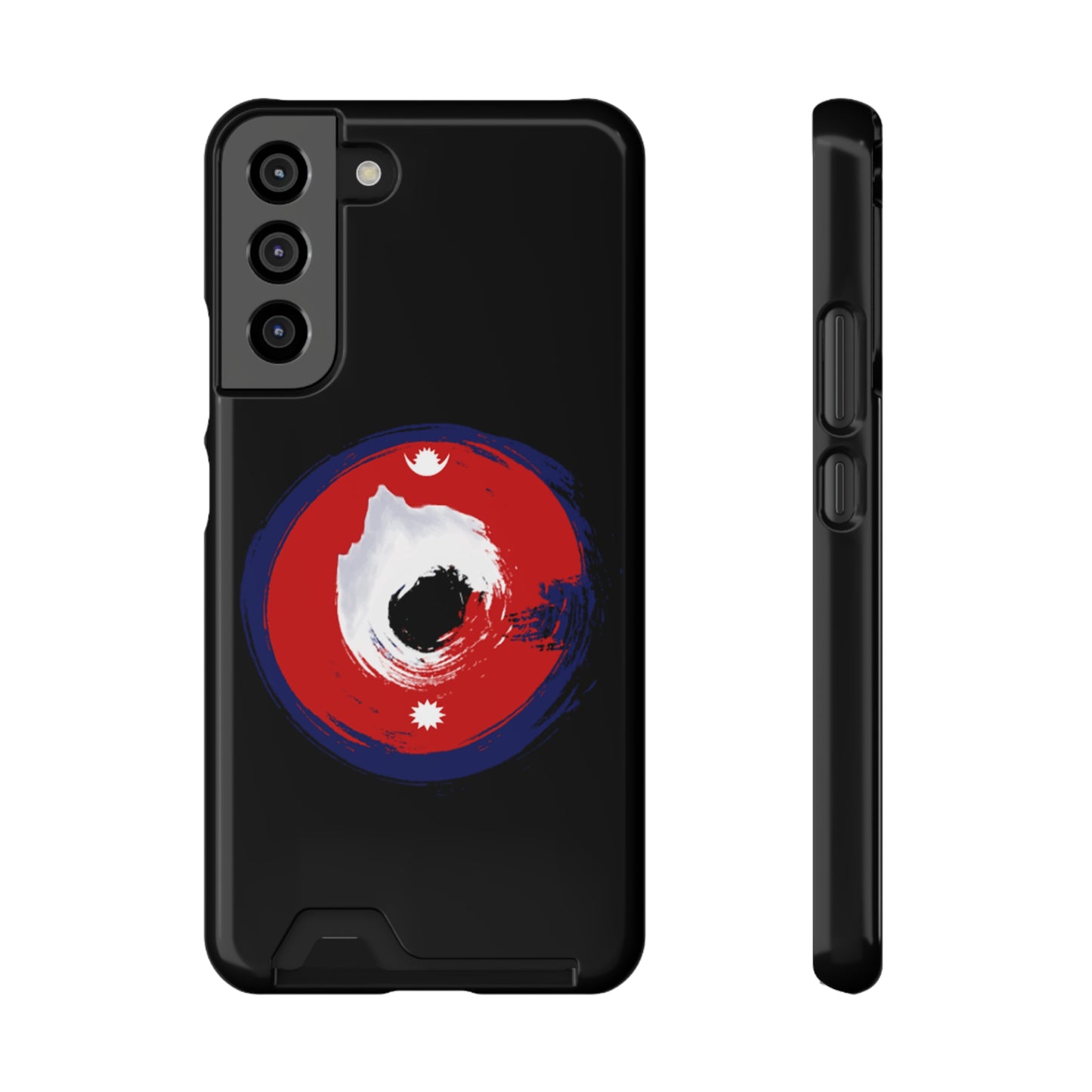 Sleek Phone Case with Card Holder – Unique Design, Gift for Students, Stylish Accessory, Everyday Use, Functional & Fashionable