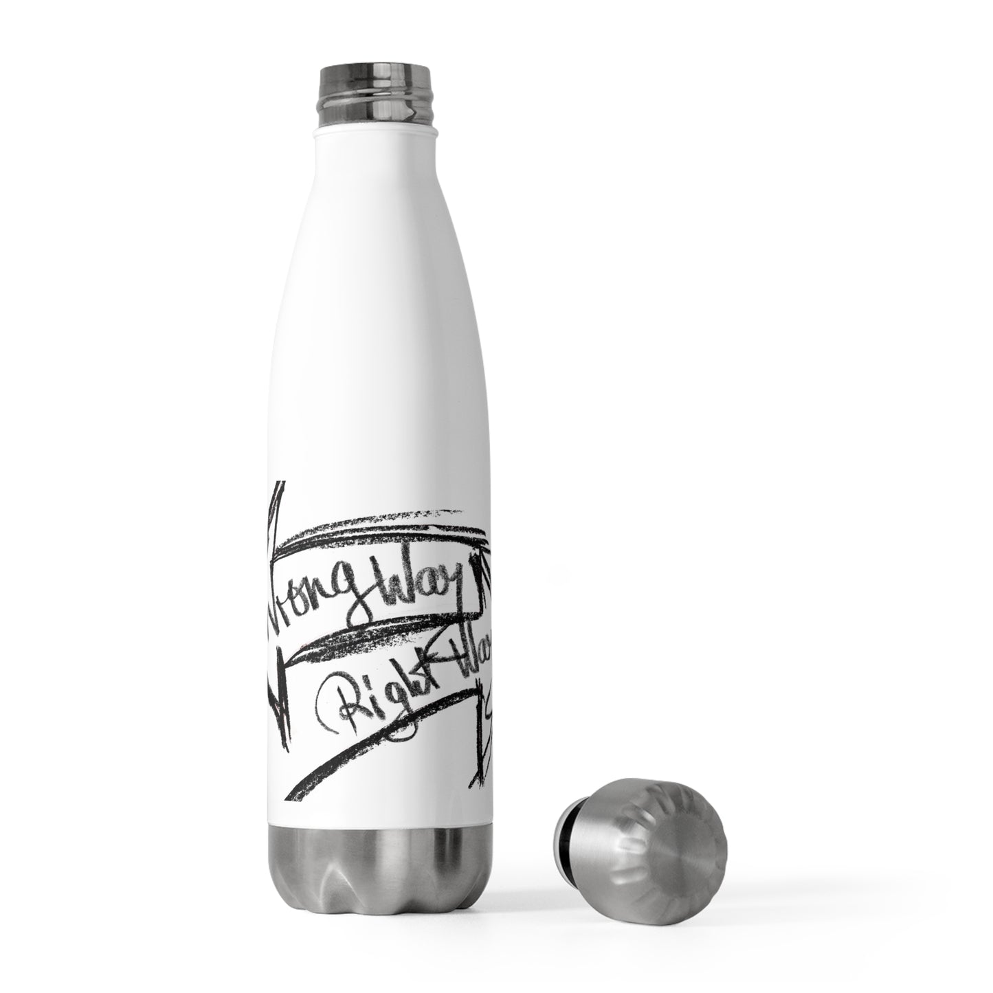 Inspirational 20oz Insulated Bottle - Perfect for Outdoor Adventures, Fitness, Eco-Friendly Gifts, Travel, Motivational Quotes