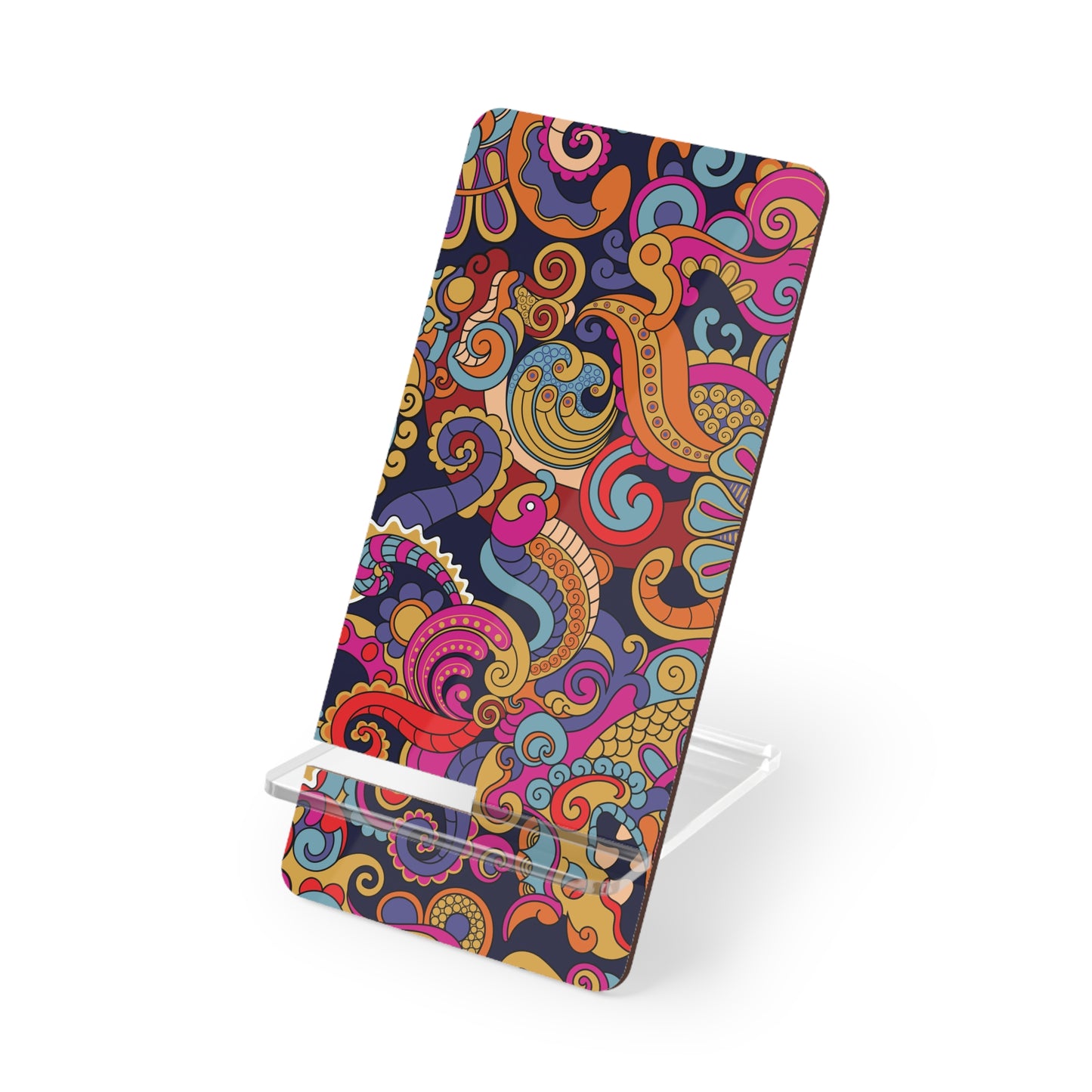 Colorful Mobile Display Stand for Smartphones, Desk Organizer, Cell Phone Holder, Decorative Phone Stand, Gift for Tech Lovers
