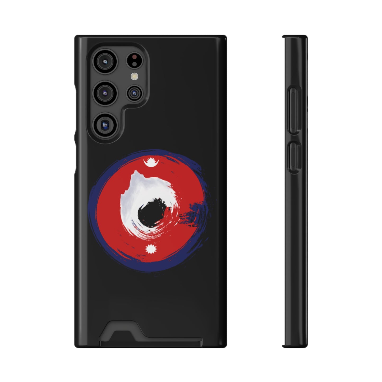 Sleek Phone Case with Card Holder – Unique Design, Gift for Students, Stylish Accessory, Everyday Use, Functional & Fashionable
