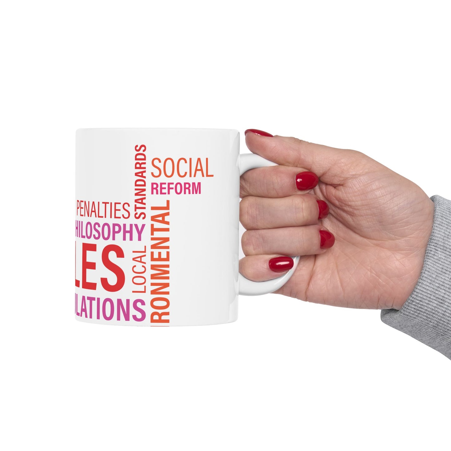 Rules and Regulations Coffee Mug, Gift for Legal Professionals, Motivational Cup, Office Decor, Unique Ceramic Mug