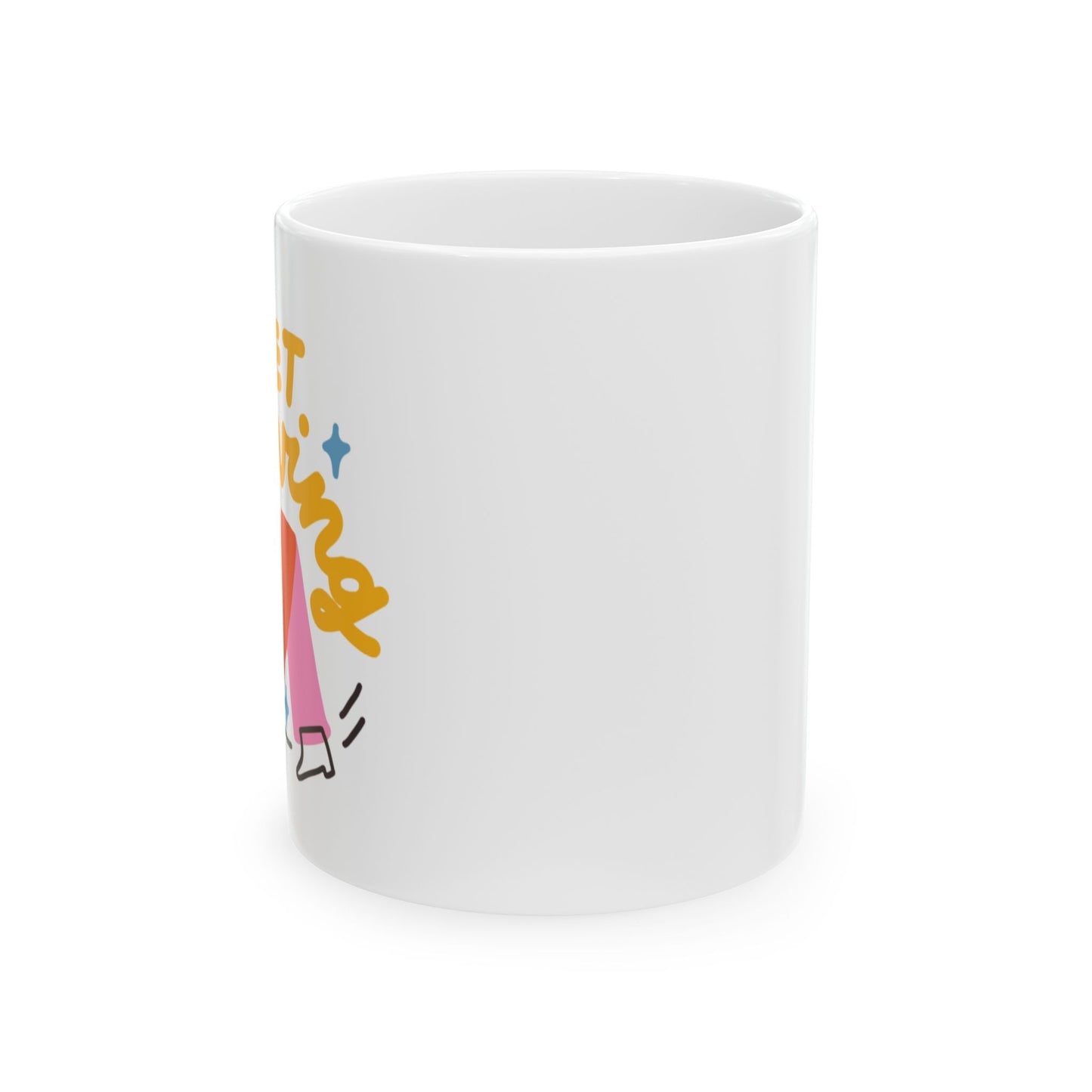 Inspirational Ceramic Coffee Mug, Motivational Gift for Friends, Home Office Decor, Birthday Present, Coffee Lover's Mug