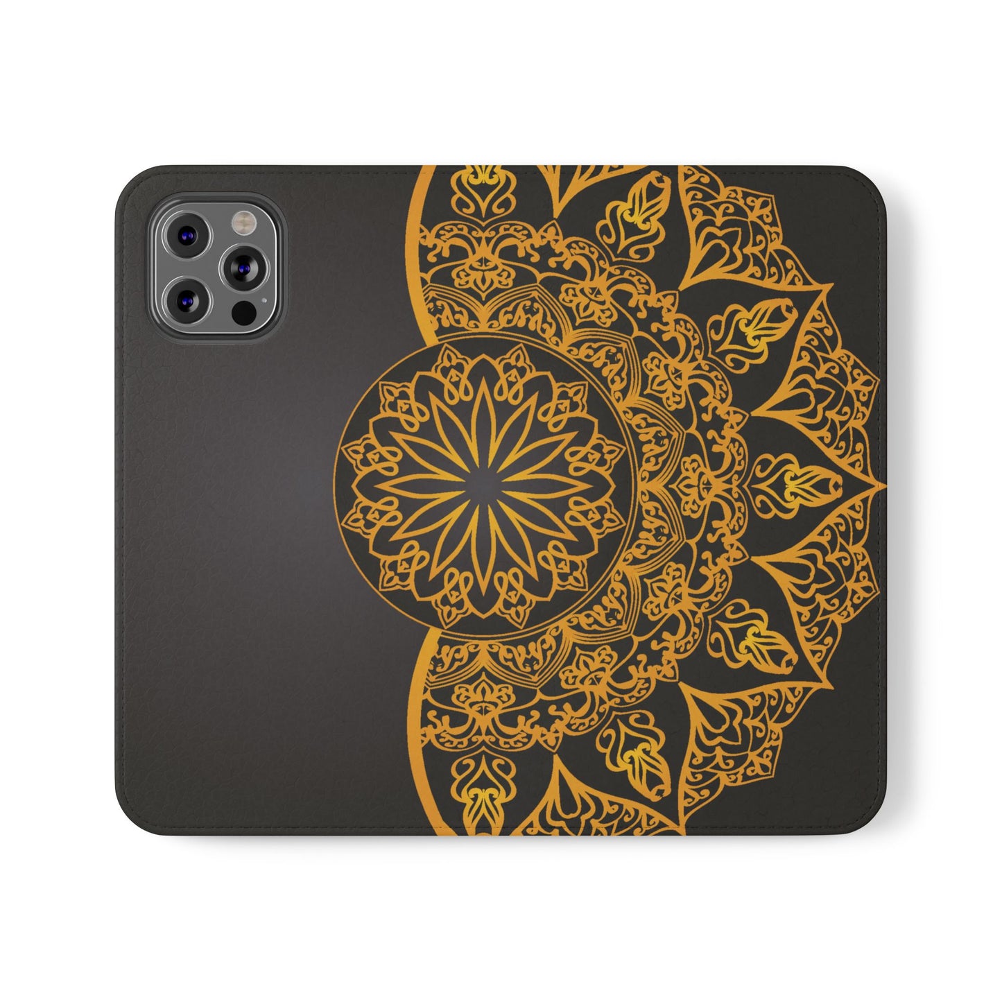 Elegant Mandala Flip Cases for Phones, Stylish Phone Wallet, Personalized Smartphone Cover, Perfect Gift for Occasions