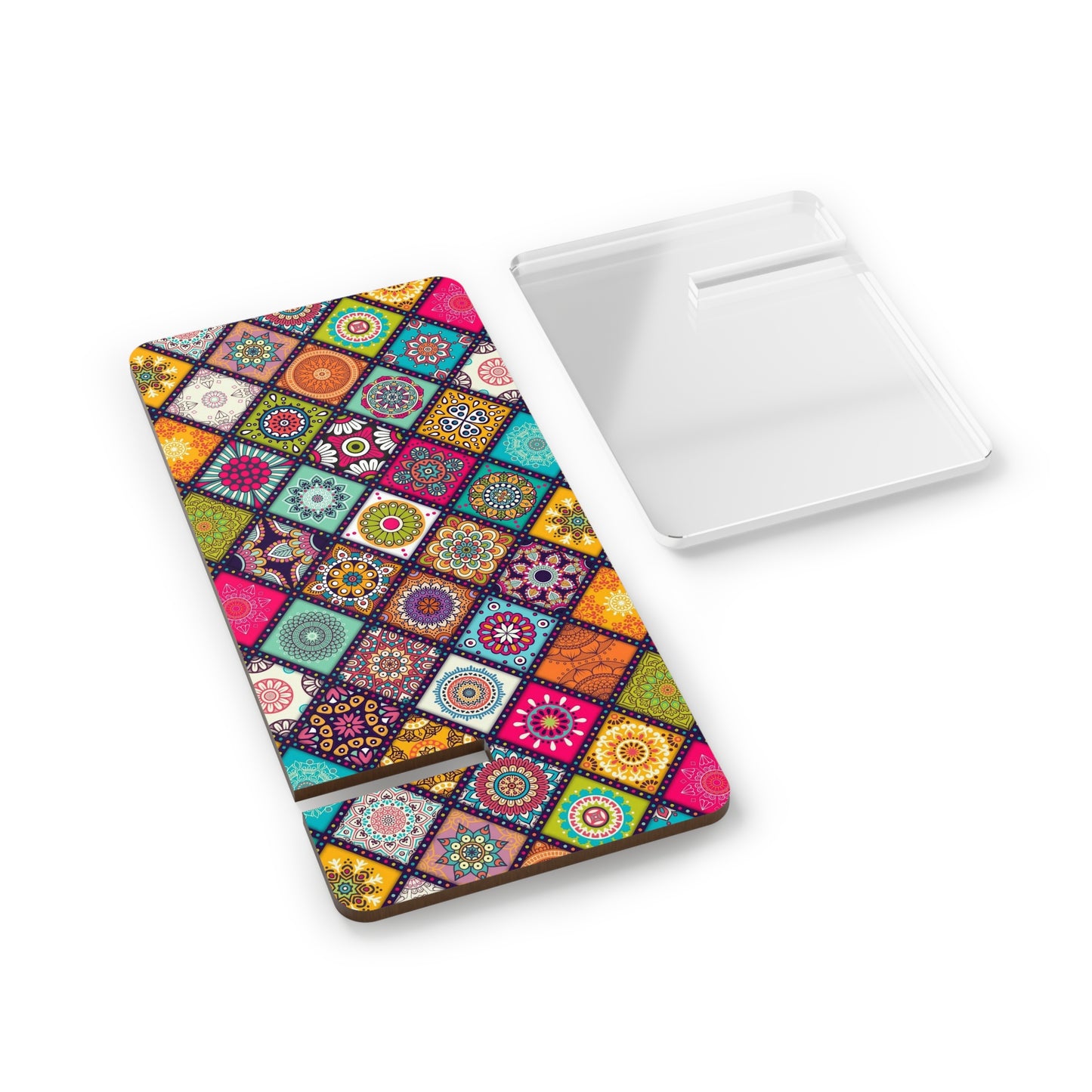 Colorful Smartphone Display Stand | Mobile Phone Holder, Desk Organizer, Gift for Tech Lovers, Home Office Decor, Unique Phone Accessory
