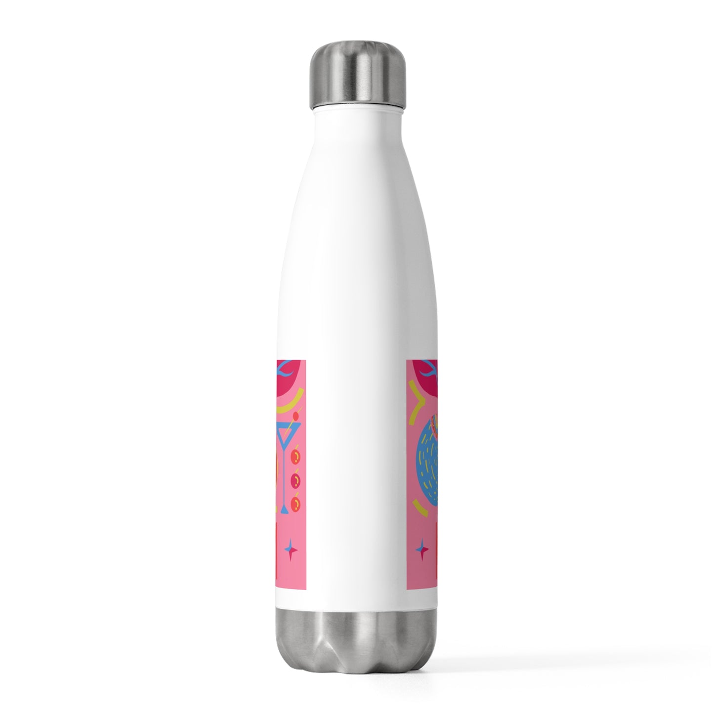 Chic Insulated Water Bottle, Stay Hydrated in Style, Eco-Friendly Drinkware, Summer Travel, Fitness Accessory, Unique Gift Idea