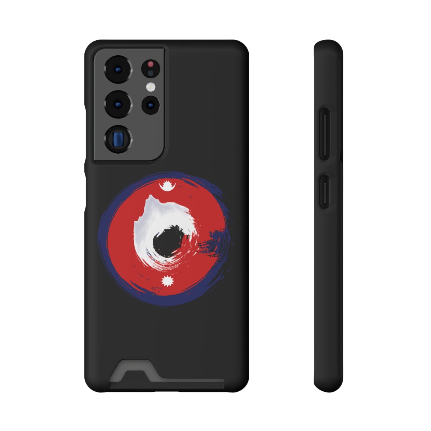Sleek Phone Case with Card Holder – Unique Design, Gift for Students, Stylish Accessory, Everyday Use, Functional & Fashionable