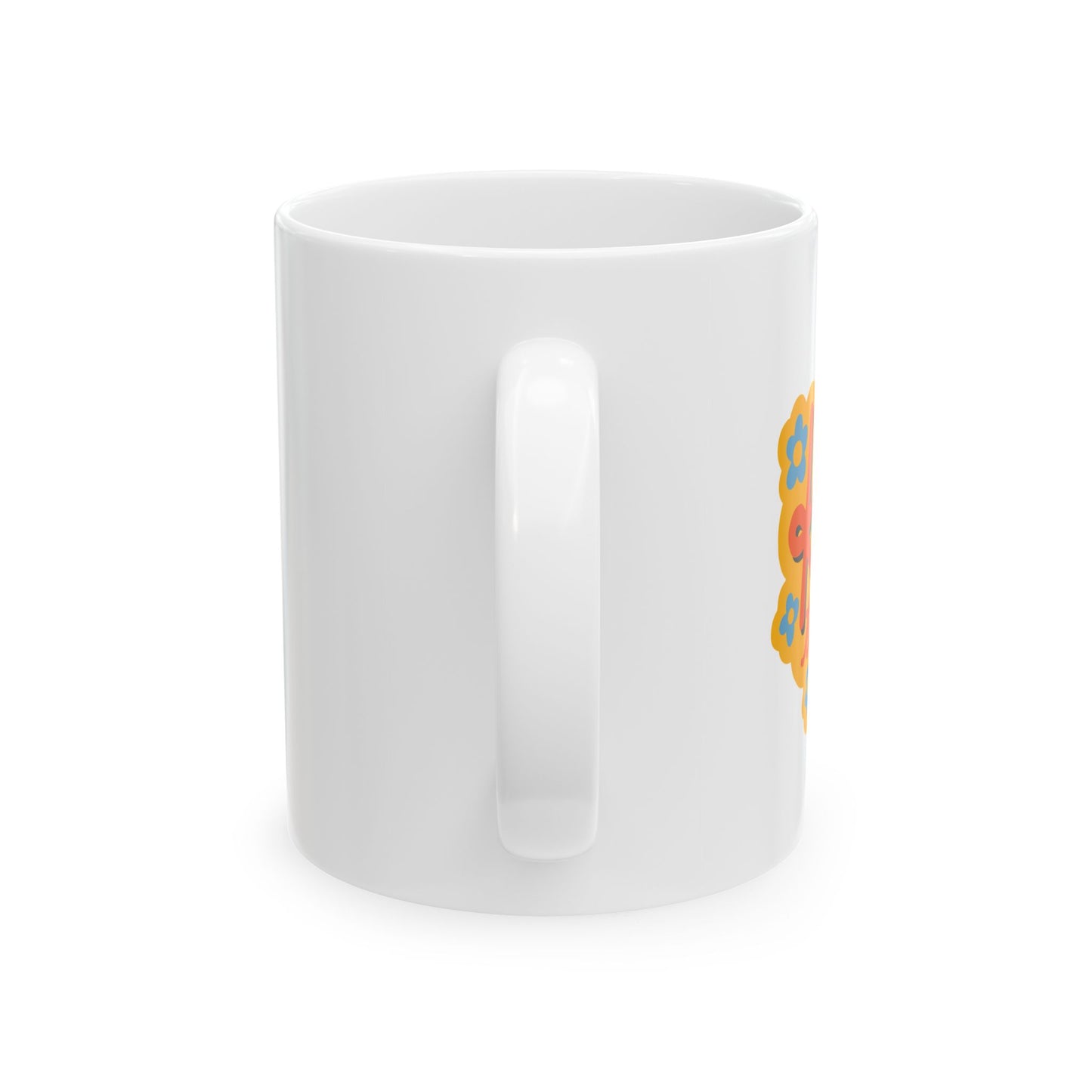 Colorful Inspirational Ceramic Mug - Perfect Gift for Friends, Coffee Lovers, Self-Care, Birthdays, Affirmation