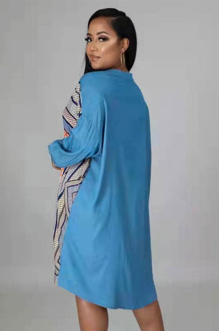 Long Sleeve Shirt for Women New Autumn Denim Shirt Blue Early Autumn Baggy Coat Shirt Dress Women Clothing