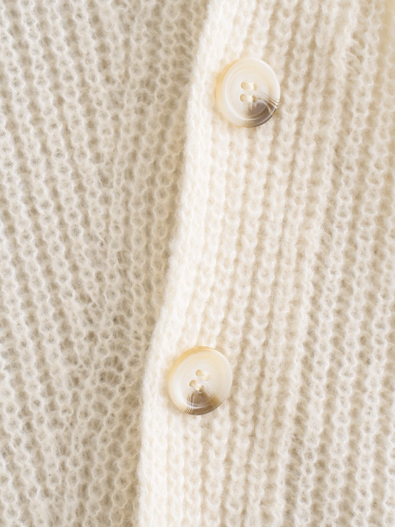 Women Autumn Style Fashion Button round Neck Long Sleeve Sweater Simple Pure Color Slimming Top
