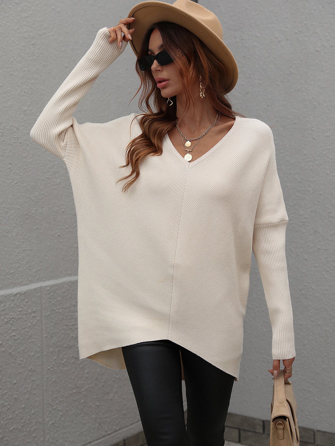 Winter 2022 Commuter Solid Color Sweater Women Knitwear Women Top Sweater for Women