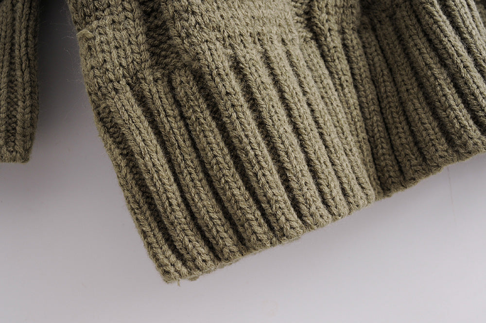Cashmere Sweater Women Pure Cashmere Twisted Sweater round Neck Pullover Solid Color Sweater Women Clothing