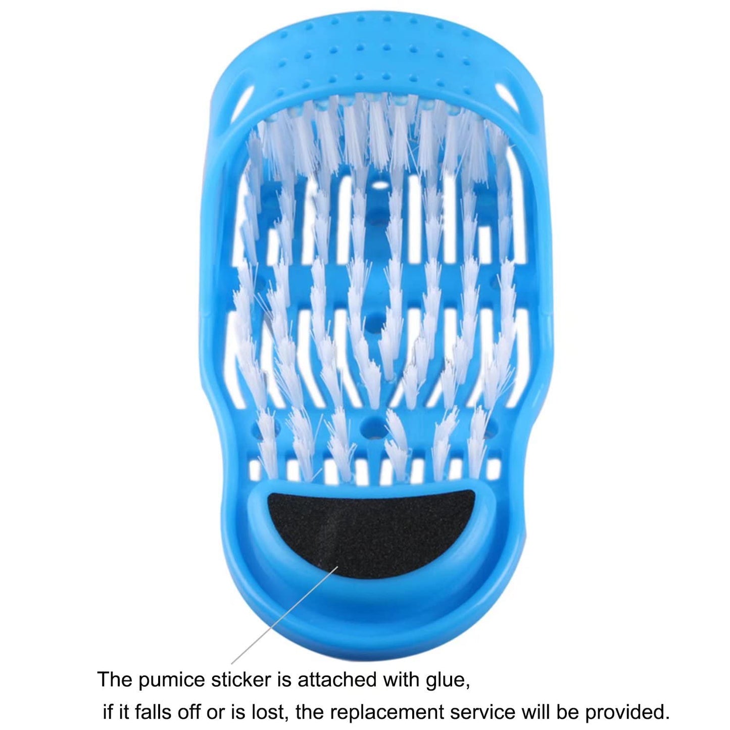 Magic Foot Scrubber Exfoliating Easy Feet Cleaning Brush Feet Washer Foot Shower Spa Massager Slippers for Unisex Adults
