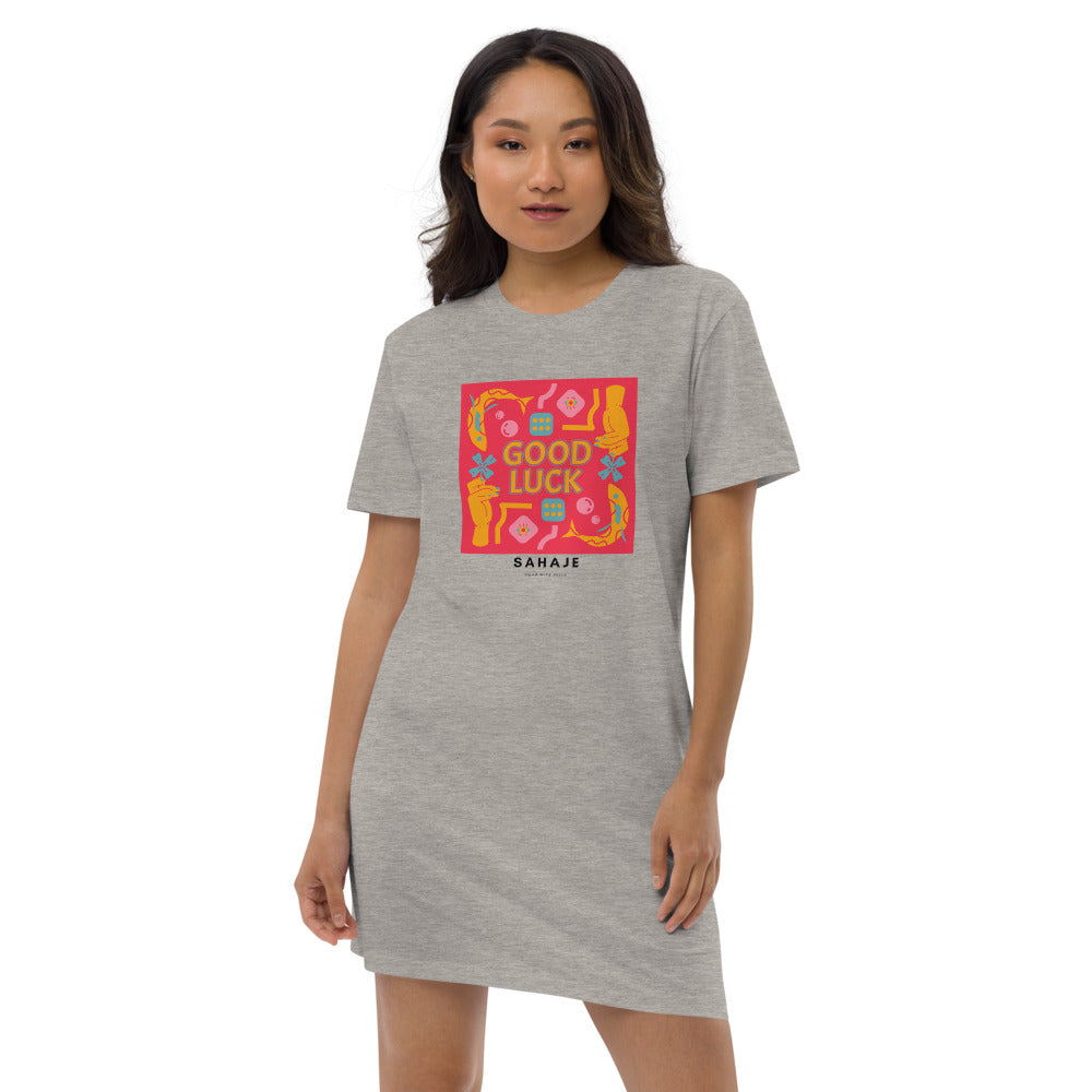 Organic cotton t-shirt dress