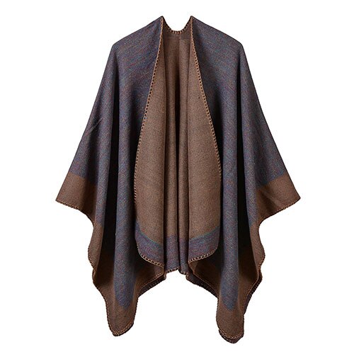 winter warmer shawl ladies large colorful wraps cashmere poncho capes