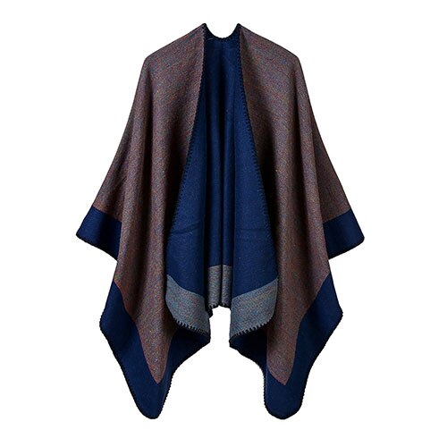winter warmer shawl ladies large colorful wraps cashmere poncho capes