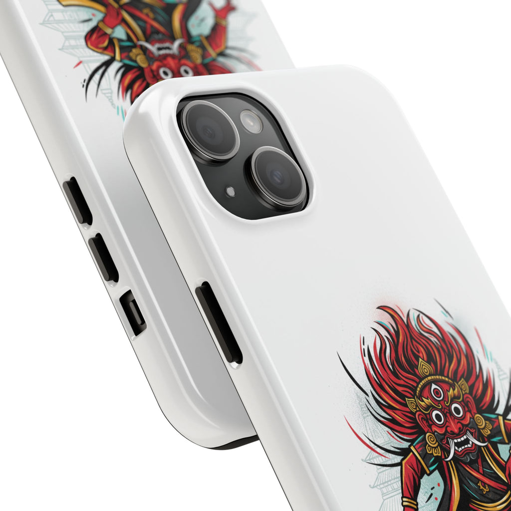 Bhairava Tough Phone Case — Bold Hindu Deity Protective Cover