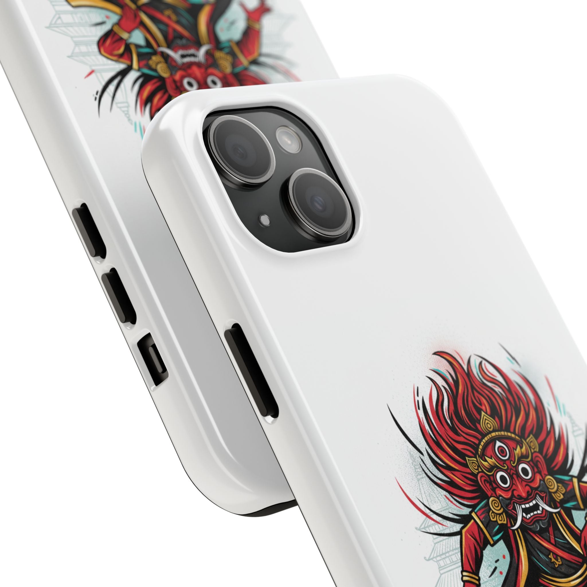 Bhairava Tough Phone Case — Bold Hindu Deity Protective Cover