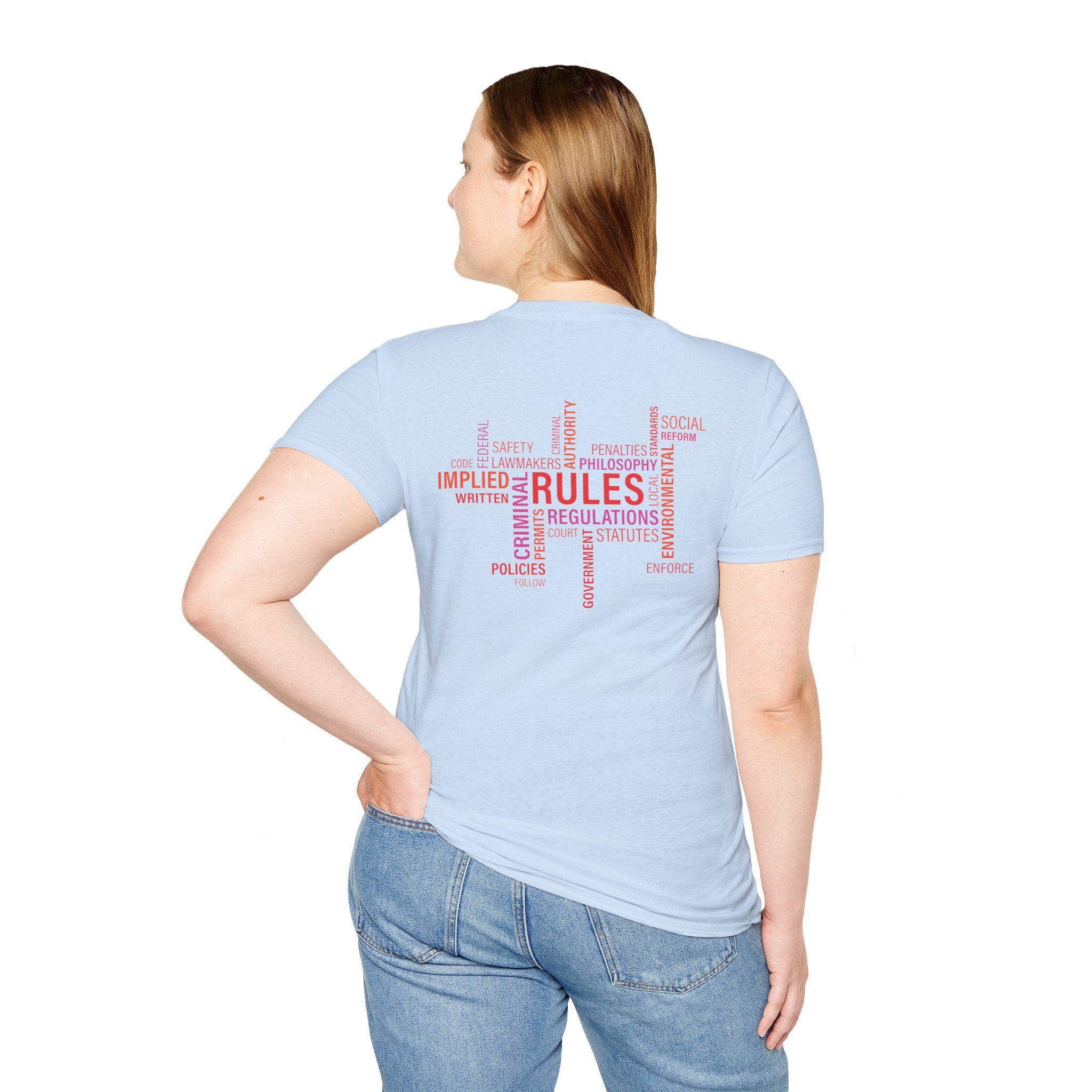 Ice Cream Twist T-Shirt — Colorful Swirl Back Print (Sahaje)