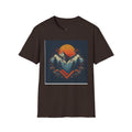 Retro Mountain Sunset T-Shirt