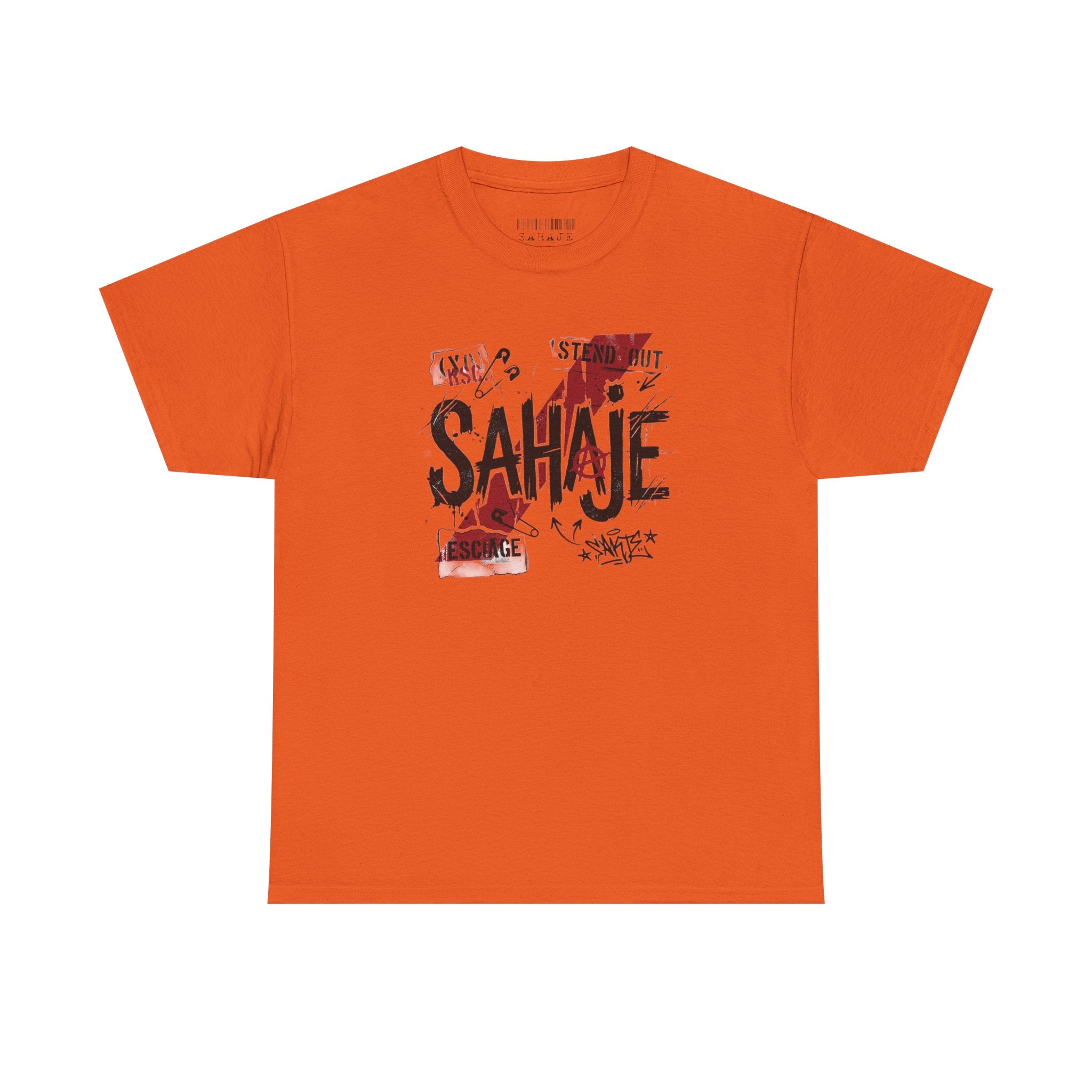 Sahaje Graphic Tee — Street Art Urban Casual T-Shirt