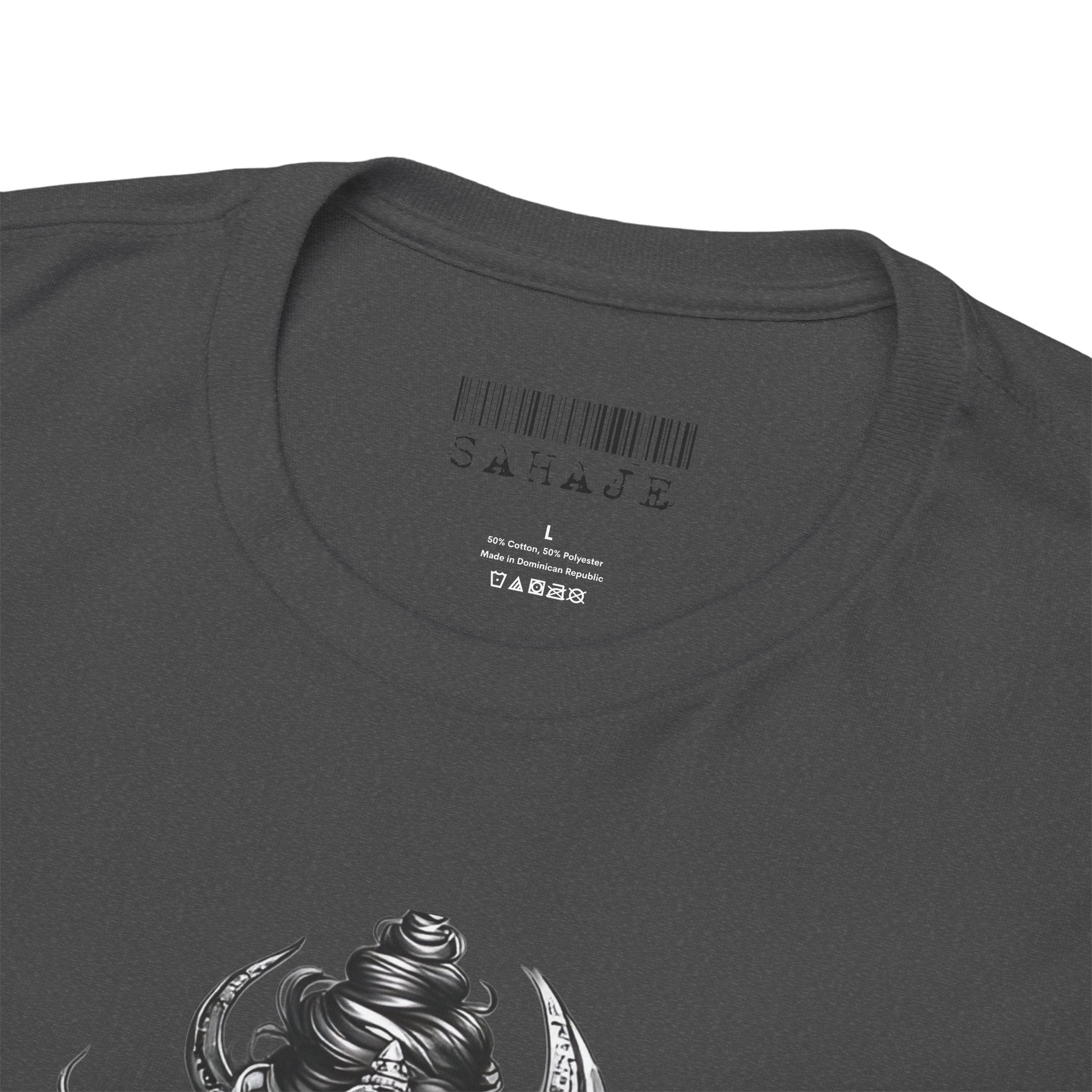 Shiva Portrait Tee — Hindu God Shiva Graphic T-Shirt