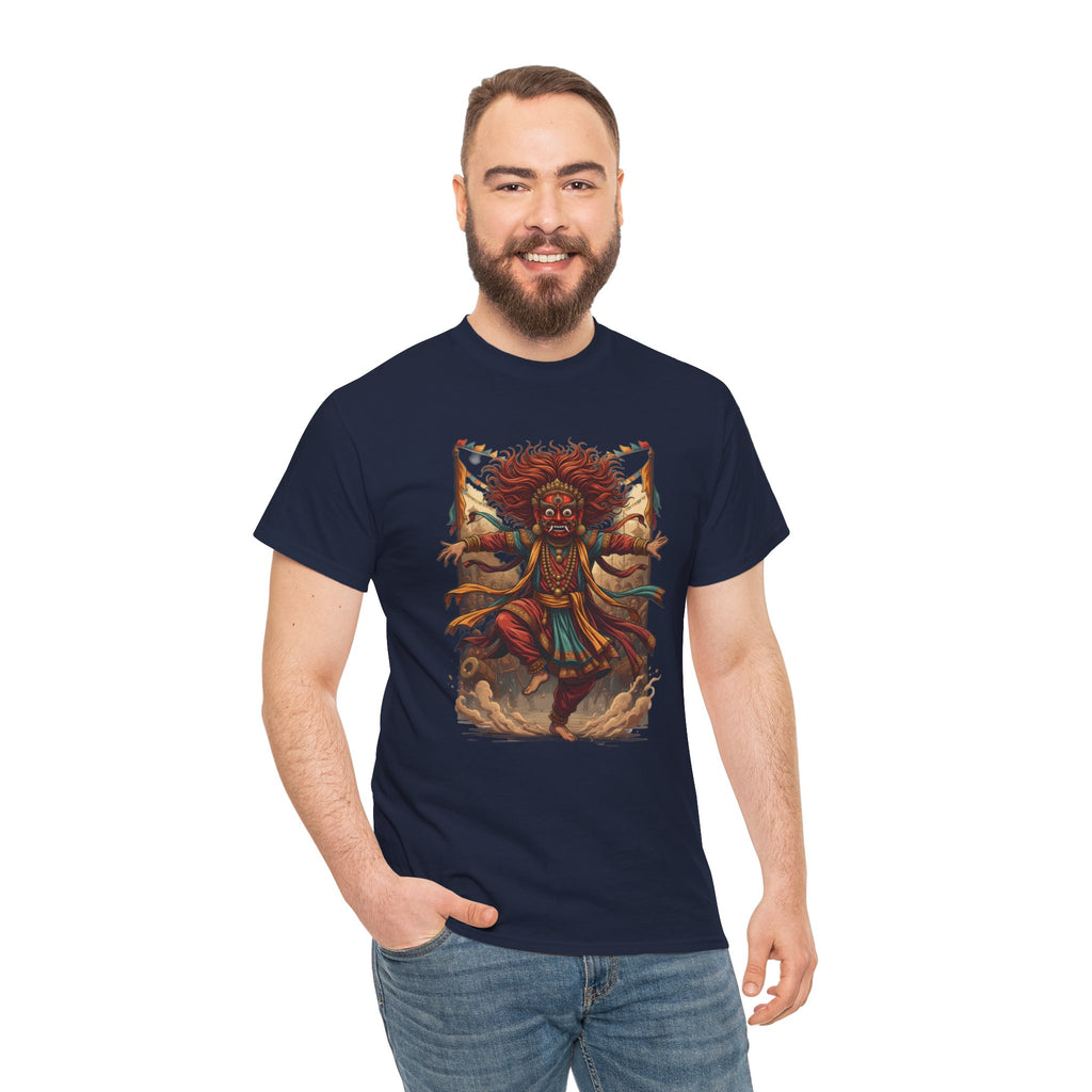 T-Shirt — Tribal Dancer Graphic Tee (Native Spirit Warrior Art)