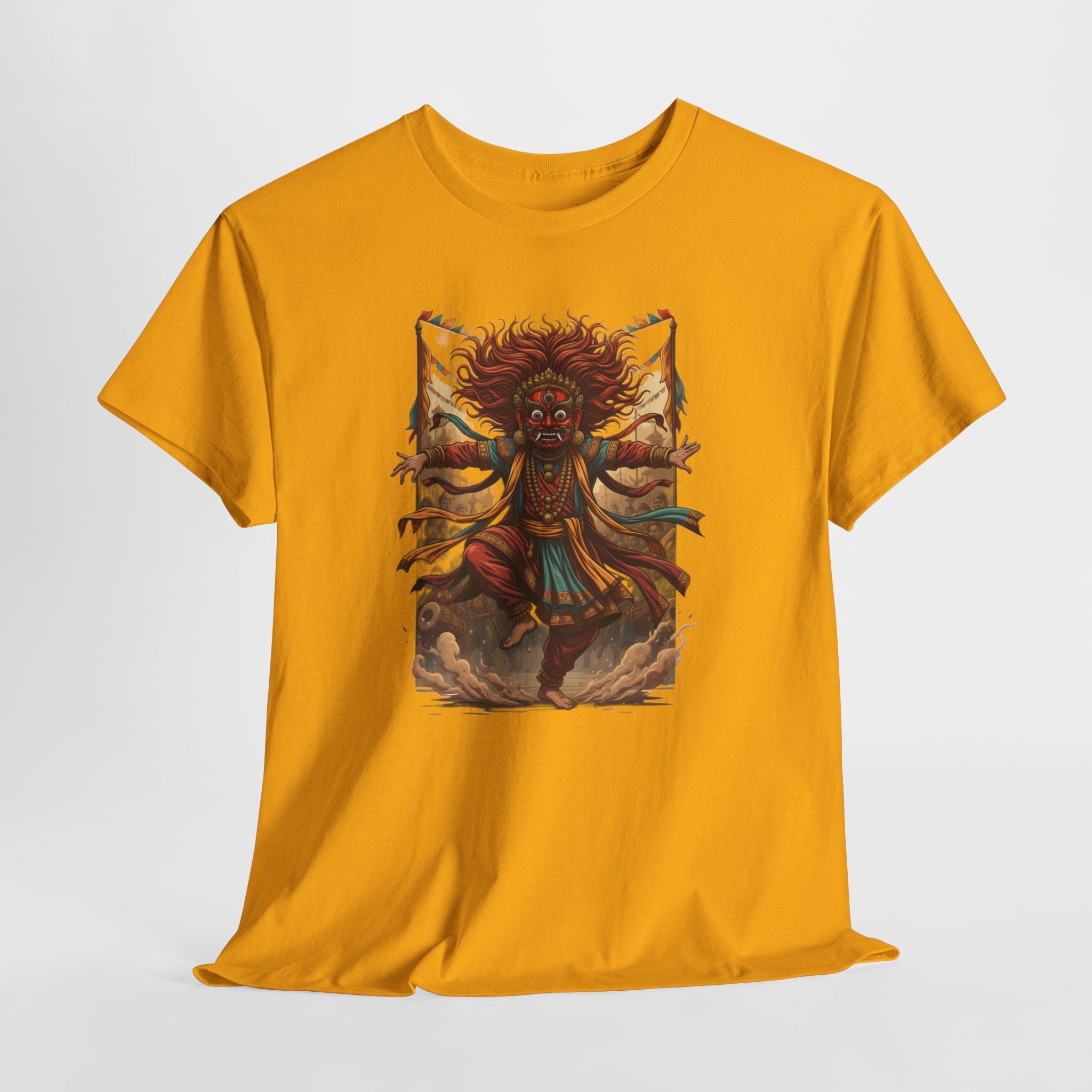 T-Shirt — Tribal Dancer Graphic Tee (Native Spirit Warrior Art)