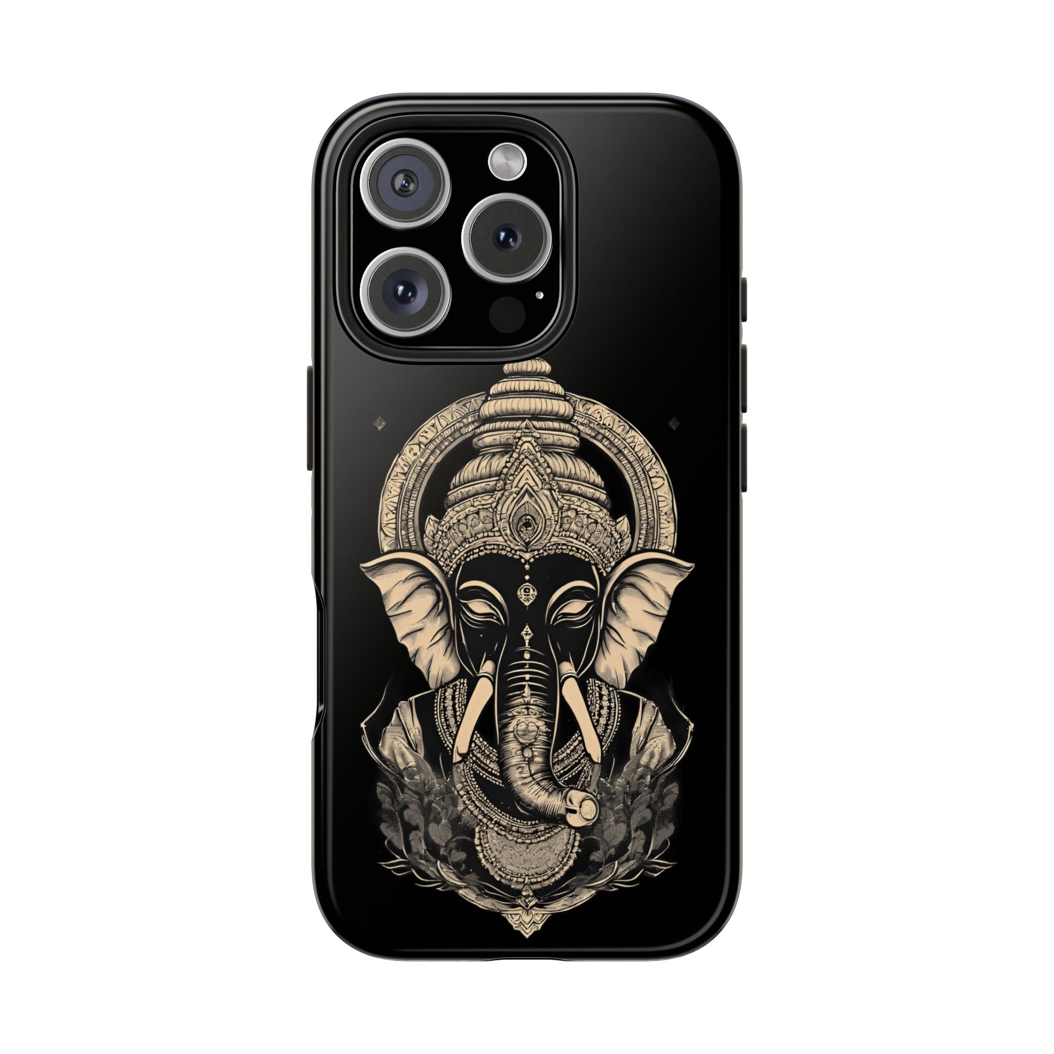 Ganesha Tough Phone Case — Protective Hindu Elephant Design