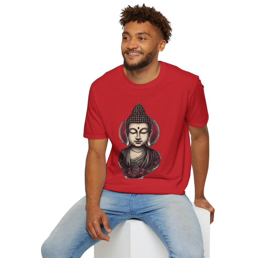 Buddha Portrait T-Shirt — Zen Meditation Graphic Tee