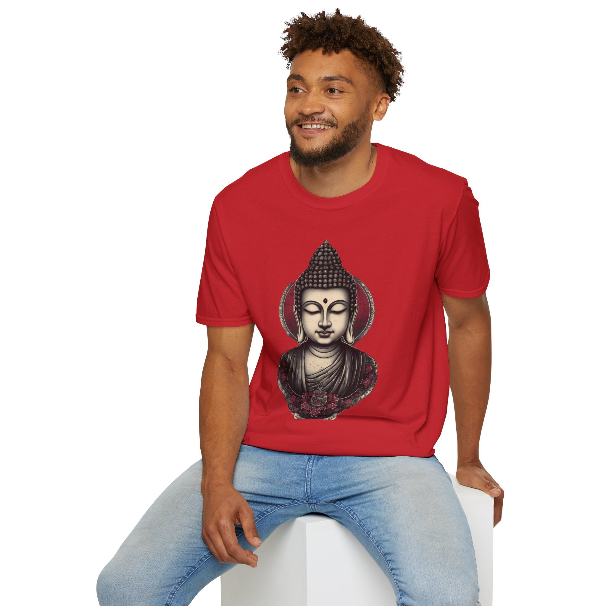 Buddha Portrait T-Shirt — Zen Meditation Graphic Tee