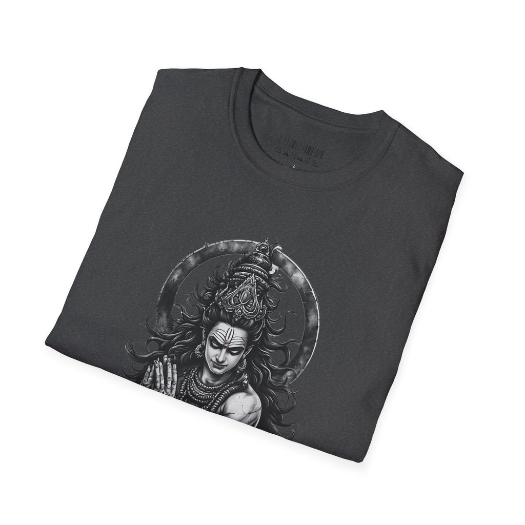 Shiva Portrait T‑Shirt – Intricate Hindu Deity Art Tee