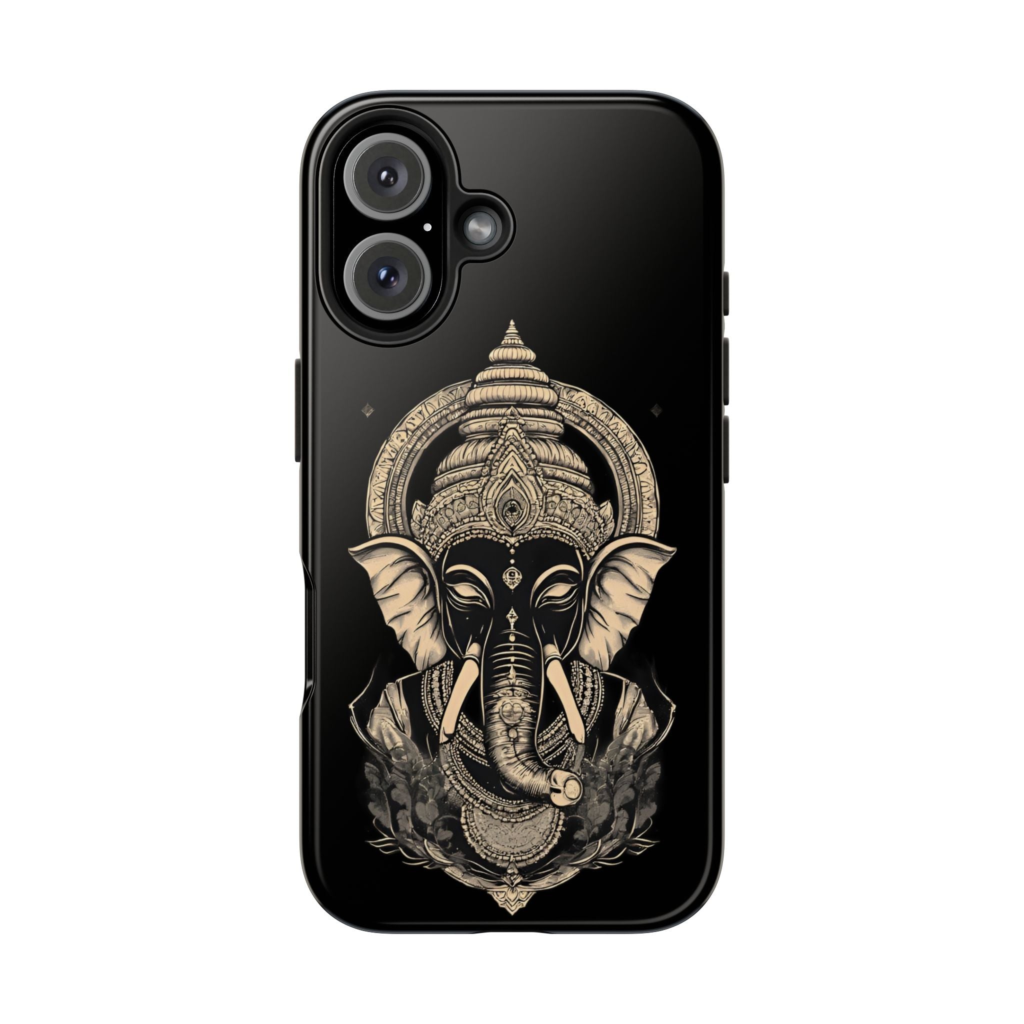 Ganesha Tough Phone Case — Protective Hindu Elephant Design