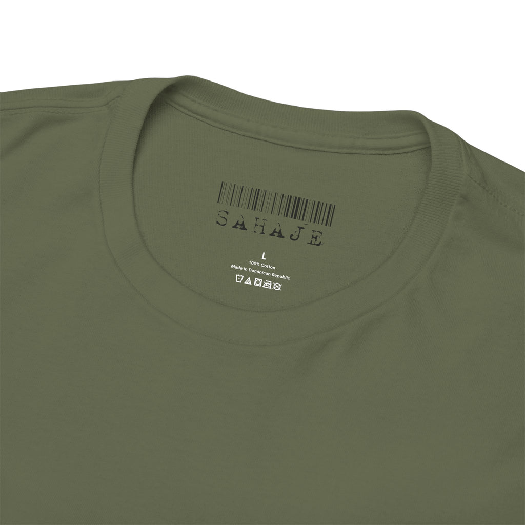Graphic Tee — 'Savage' Typography with Snake Accent