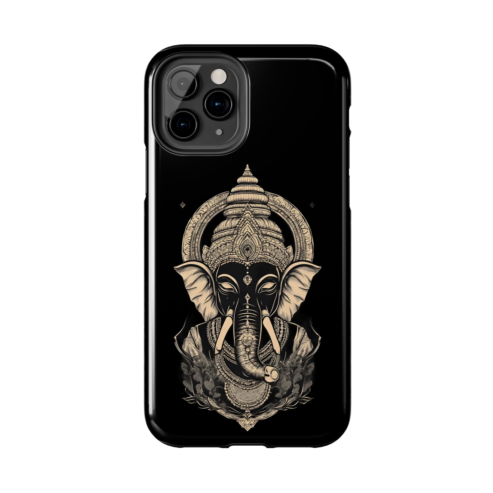 Ganesha Tough Phone Case — Protective Hindu Elephant Design