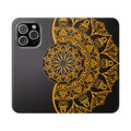 Elegant Mandala Flip Cases for Phones, Stylish Phone Wallet, Personalized Smartphone Cover, Perfect Gift for Occasions