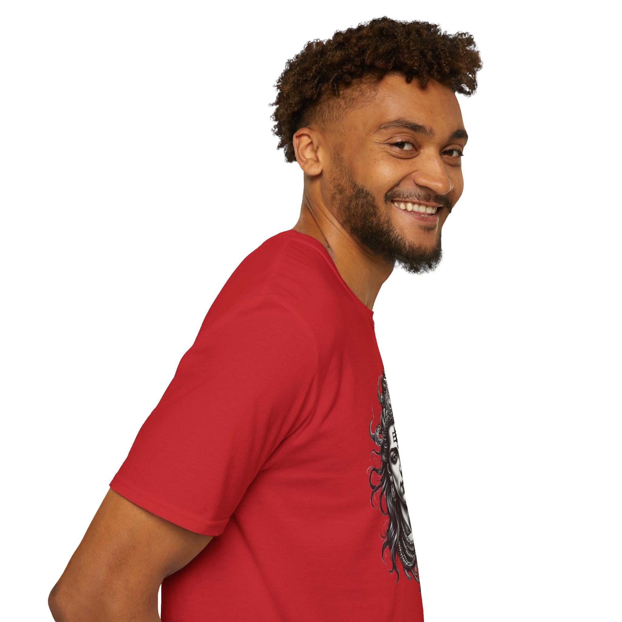Shiva Portrait T-Shirt – Detailed Hindu Deity Graphic Tee