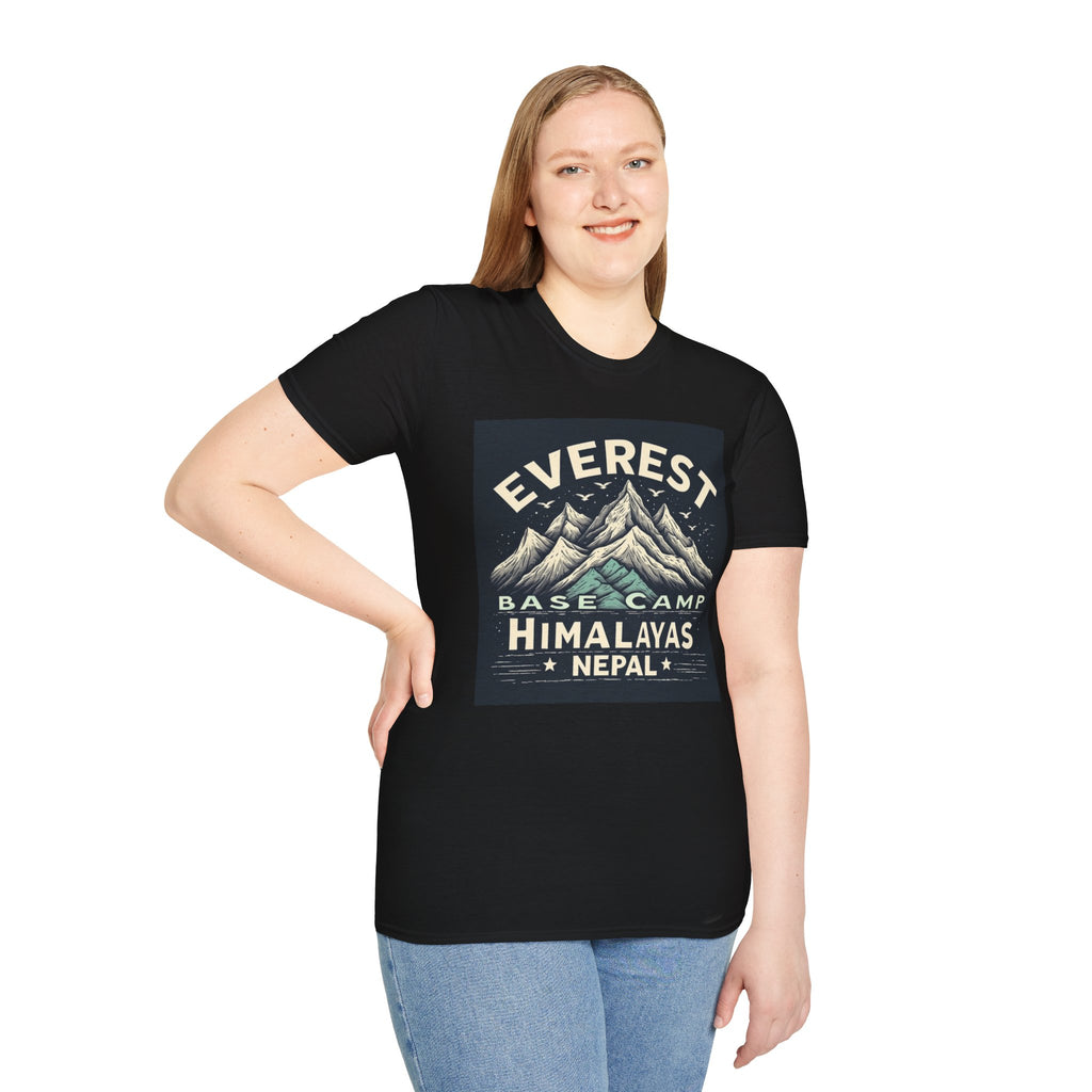 Everest Base Camp T-Shirt – Himalayas Nepal Vintage Mountain Tee